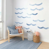 Alternate gallery view of Ocean Wave Wall Decals.