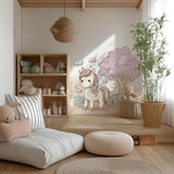 Product gallery view of Cute Unicorn Wall Decal.