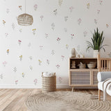 Alternate gallery view of Watercolor Flower Wall Decals.