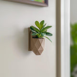 Additional product view of 3D Printed Geometric Wall Planter.