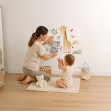 Product gallery view of Jungle Animal Wall Decals for Nursery.