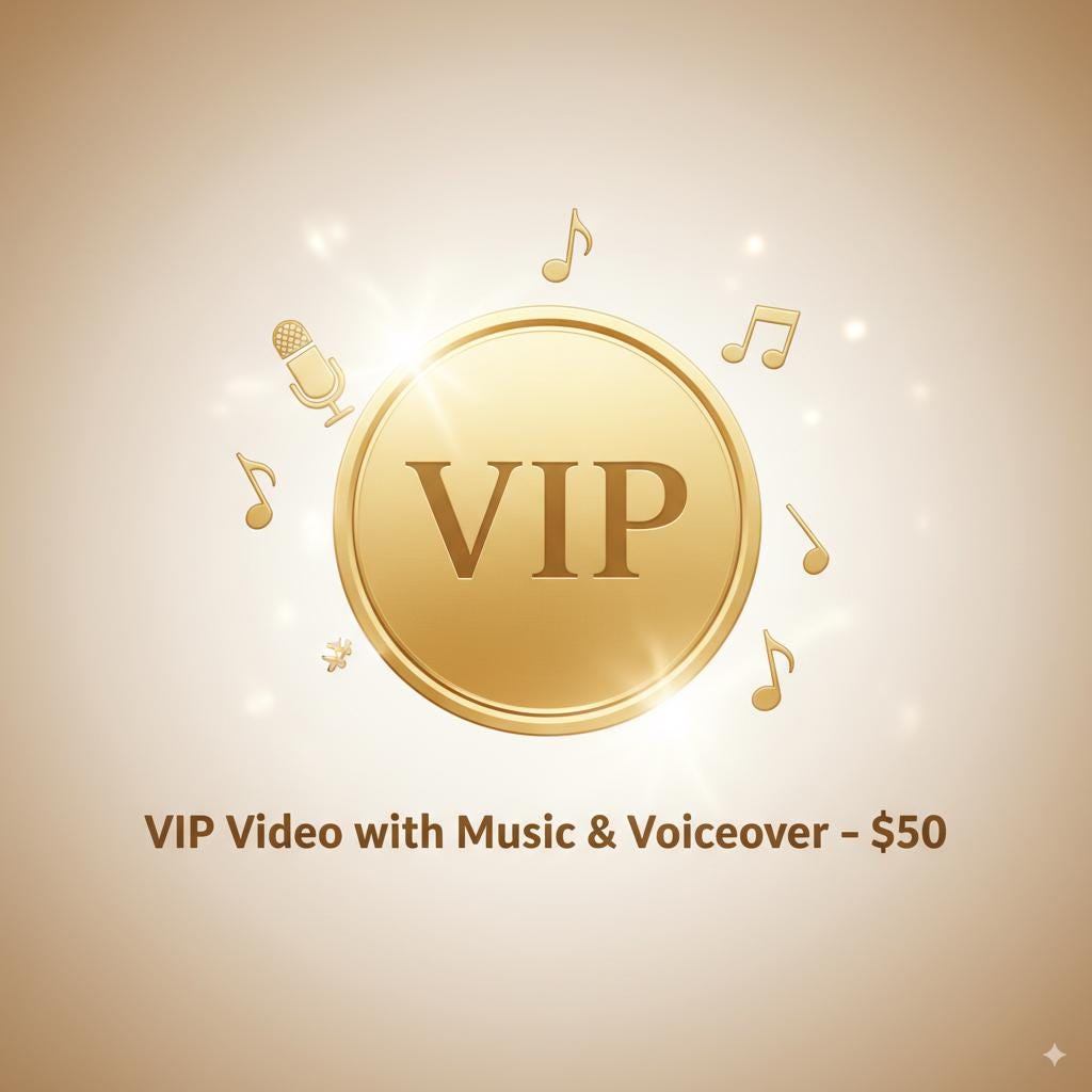 Additional product view of Video of Your Order.