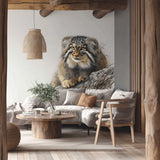 Product gallery view of Pallas Cat Wall Decal.