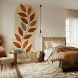 Alternate product view of Abstract Leaf Wall Decal.
