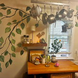 Alternate gallery view of Branch and Leaves Wall Decal.