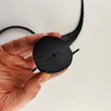 Additional product detail of 3D Printed Demon Horns.