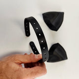 Additional product view of 3D Printed Gothic Cat Ears Headband.