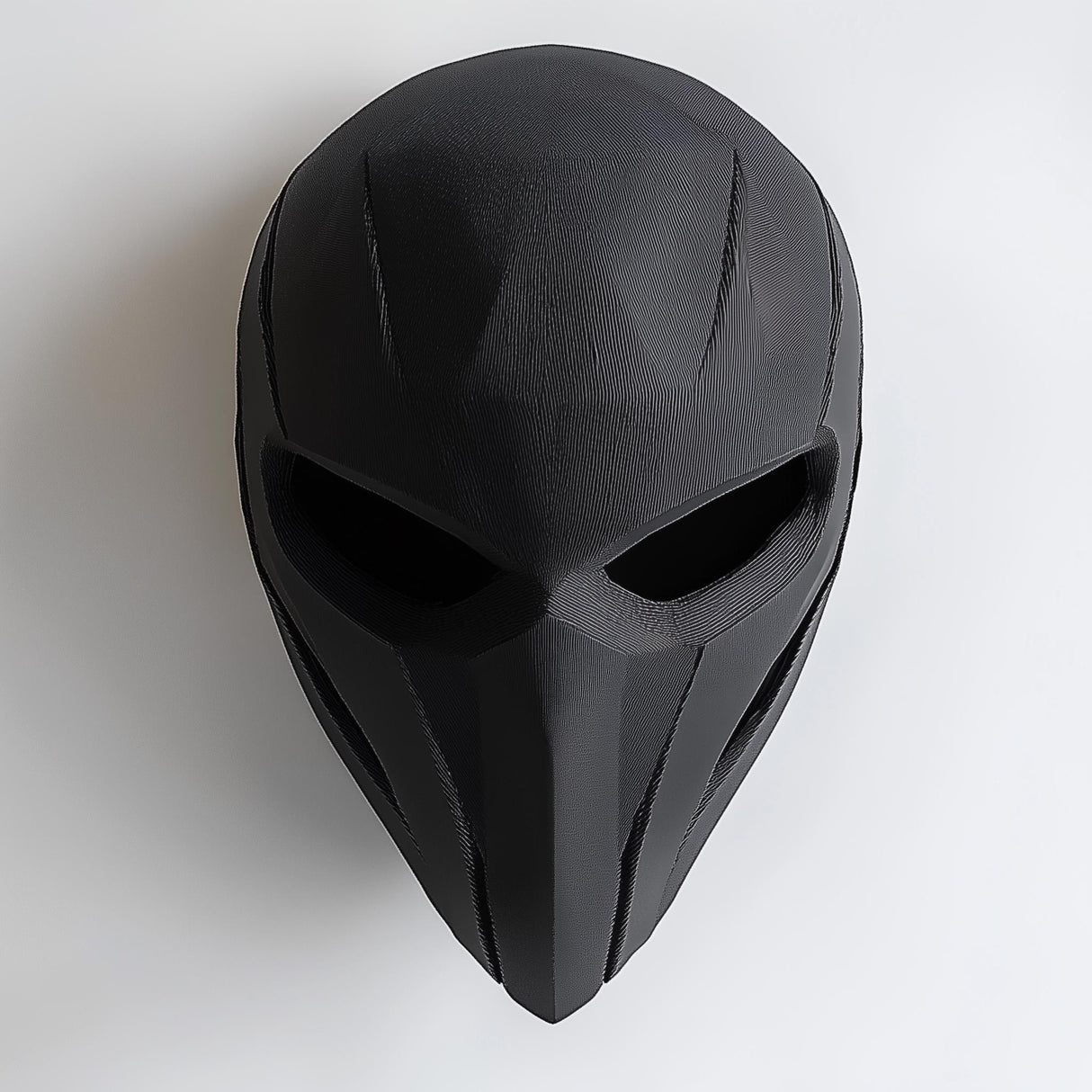 Product gallery view of 3D Printed Tactical Supervillain Mask.