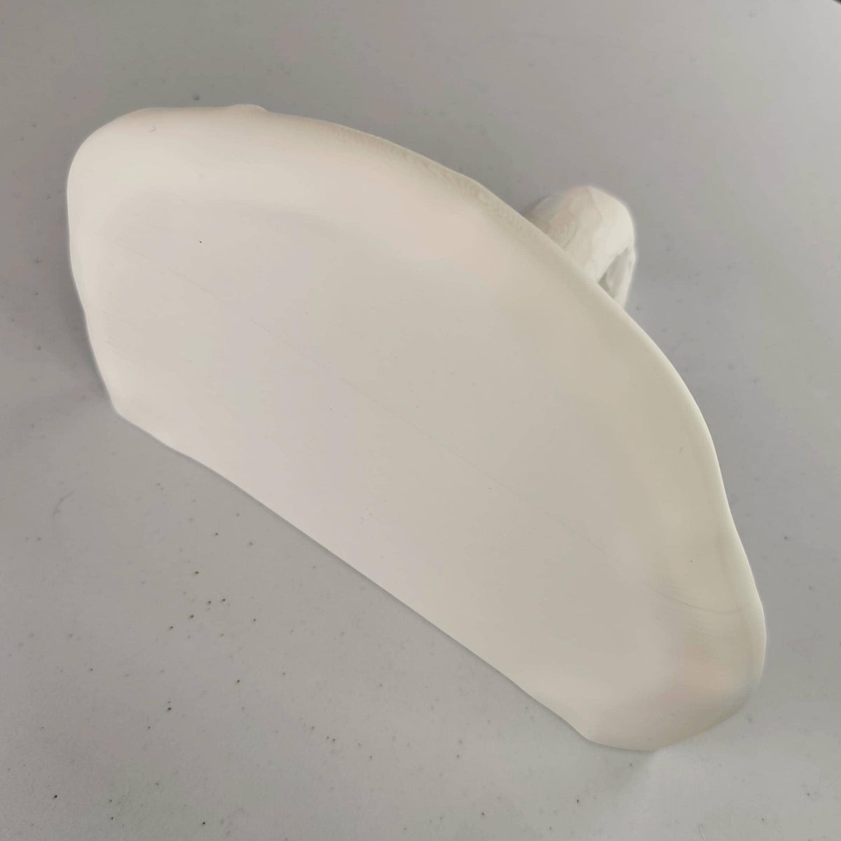 Product presentation view of 3D Printed Organic Mushroom Wall Shelf.