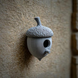 Product gallery view of 3D Printed Acorn Hidden Storage Birdhouse.