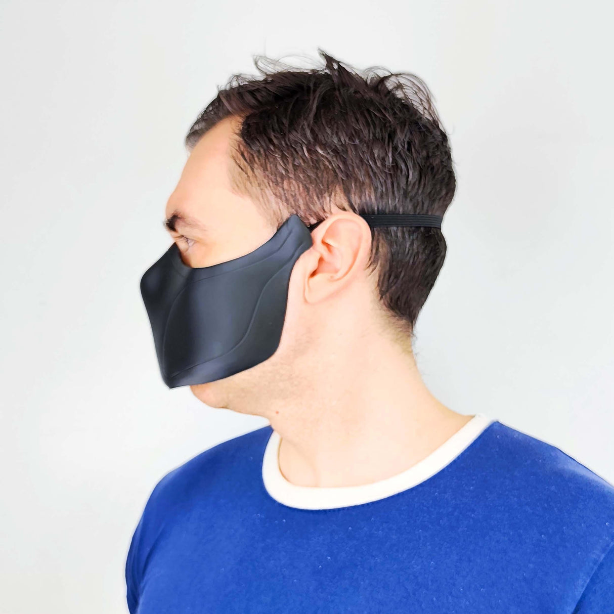 Additional product view of 3D Printed Futuristic Half Mask.