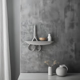 3D Printed Scissors Wall Shelf shown in the product image.