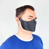 Product detail view of 3D Printed Futuristic Half Mask.