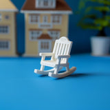 Additional product detail of 3D Printed 1:12 Miniature Rocking Chair.