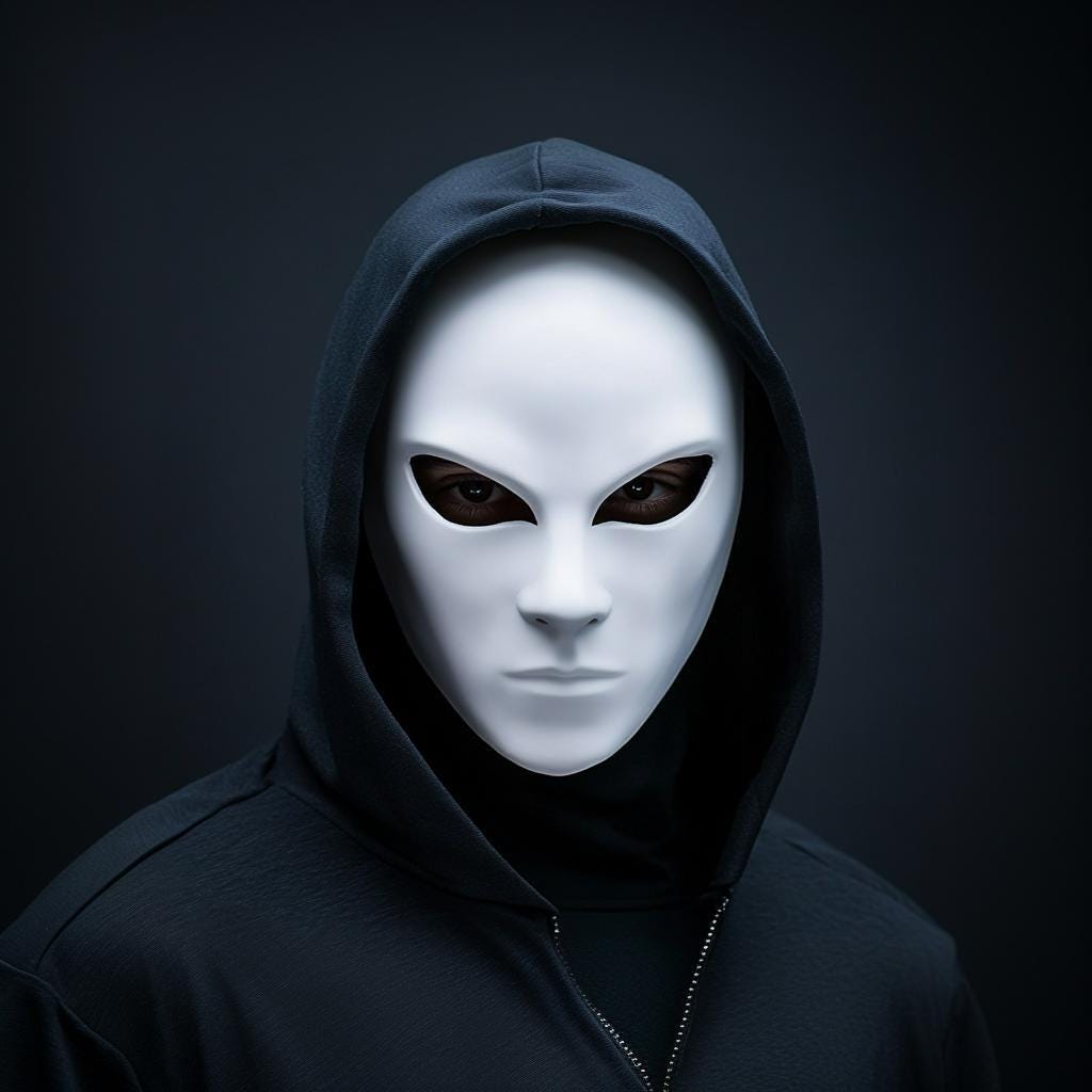 Product gallery view 16 of 3D Printed Faceless Phantom Cosplay Mask.