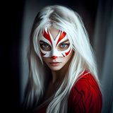 Product gallery view of Fox Spirit Cosplay Japanese Folklore Mask.