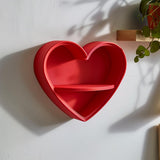 Additional product view of 3D Printed Heart Wall Shelf.