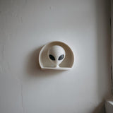 Alternate product view of 3D Printed Alien Niche Wall Shelf.