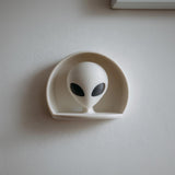 Product gallery view of 3D Printed Alien Niche Wall Shelf.