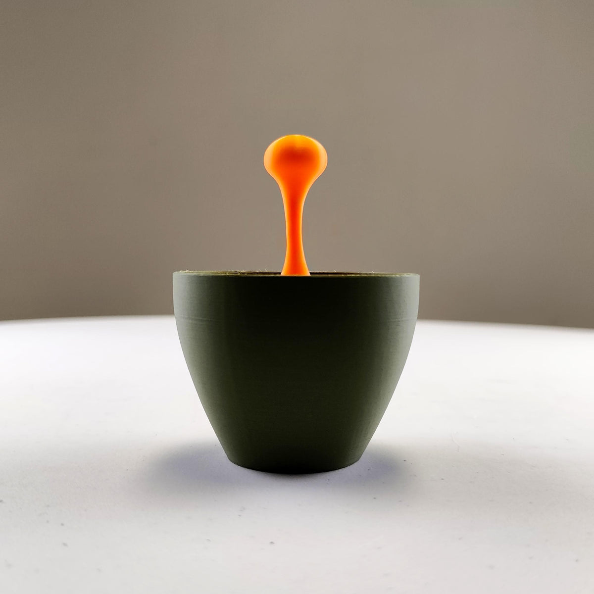 Alternate product view of 3D Printed Floating Espresso Sculpture.