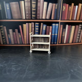 Additional product view of 1:12 Dollhouse Library Cart.