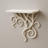 Additional product view of 3D Printed Botanical Vine Wall Shelf.