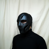 Product gallery view of 3D Printed Black Tactical Full Face Mask.