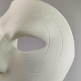 Product gallery view of 3D Printed Sculpted Full Face Craft Mask.
