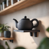 3D Printed Teapot Hidden Storage Shelf shown in the product image.