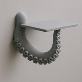 3D Printed Octopus Tentacle Wall Shelf shown in the product image.