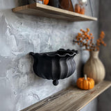 Product gallery view of 3D Printed Witch Cauldron Wall Shelf.