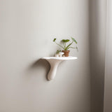 Additional product view of 3D Printed Minimalist Mushroom Wall Shelf.