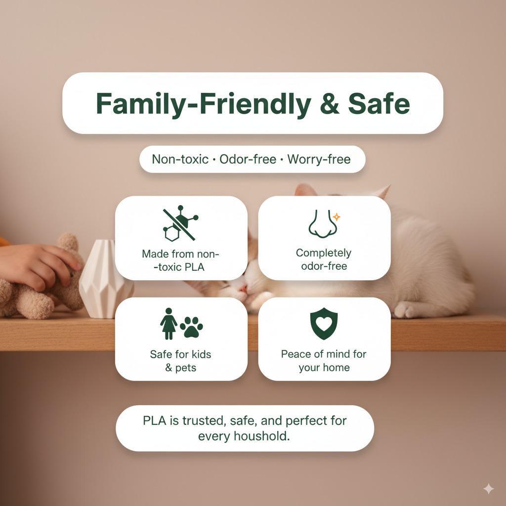 Additional product view of 3D Printed Minimal Corner Wall Shelf.
