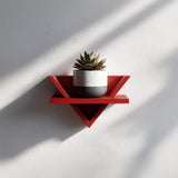 Additional product view of 3D Printed Triangle Altar Wall Shelf.