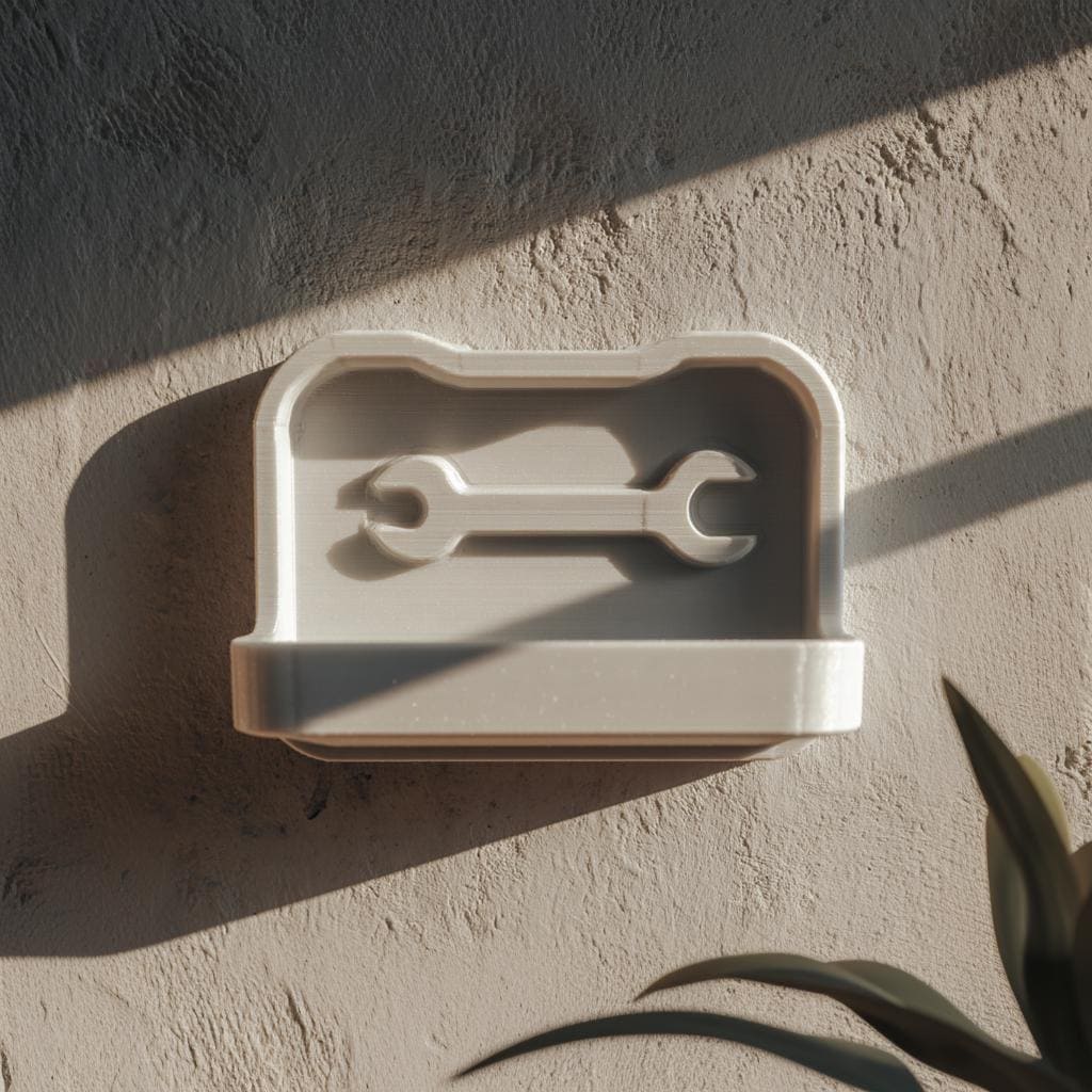 Product gallery view of 3D Printed Tool Tray Wall Organizer.