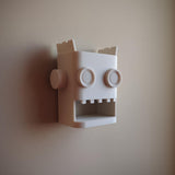 Product gallery view of 3D Printed Robot Wall Organizer.