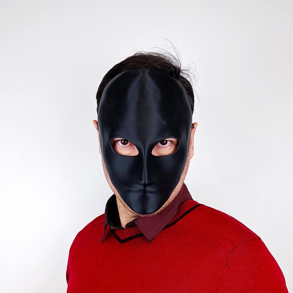 Additional product view of 3D Printed Blank Paintable Face Mask.