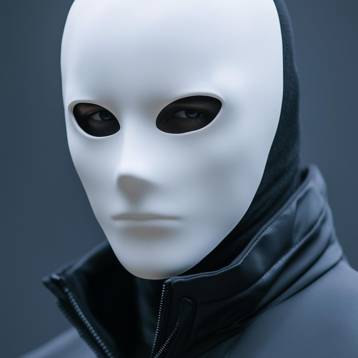 Product gallery view of 3D Printed Blank Paintable Face Mask.