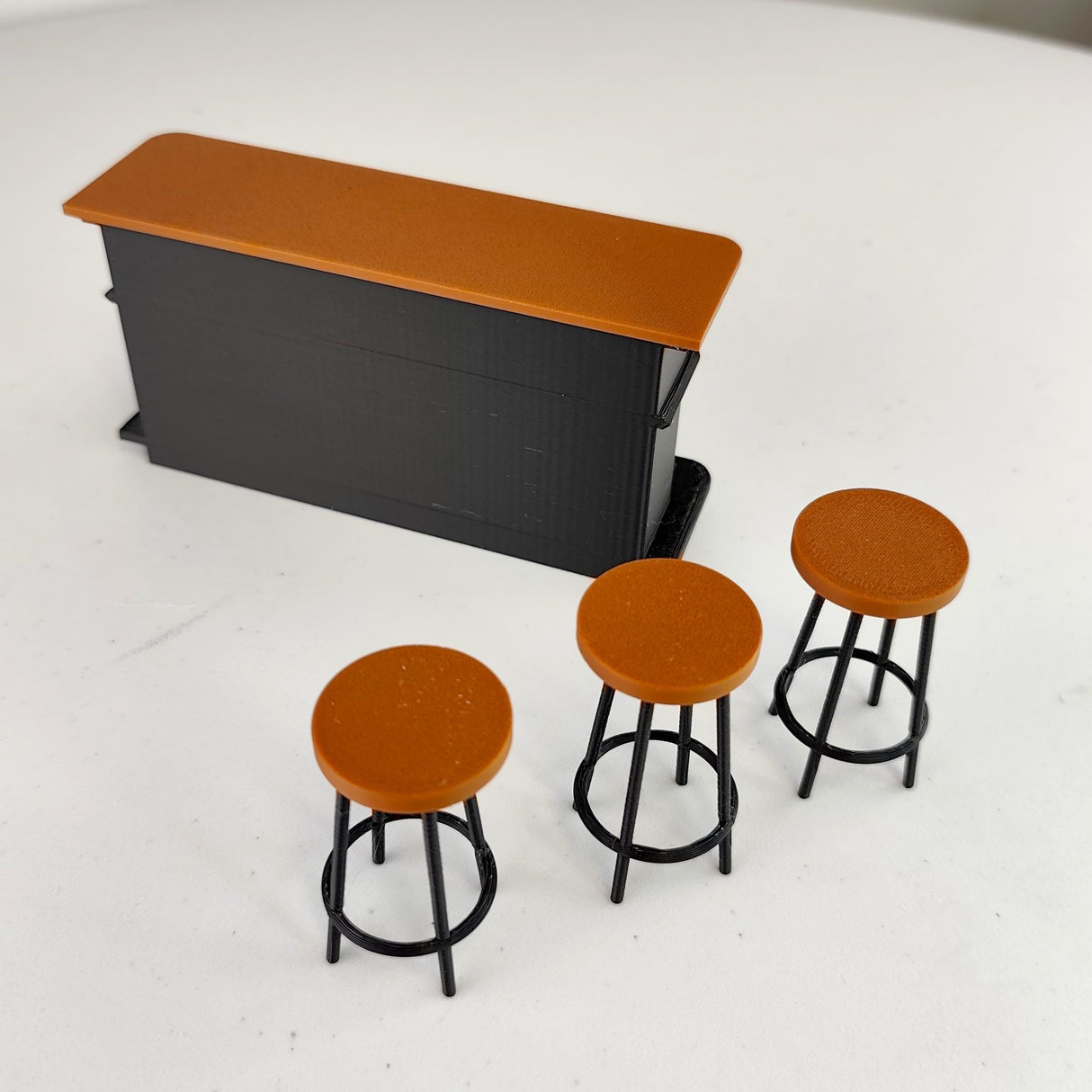 Alternate gallery view of Miniature Bar Counter Set 1.