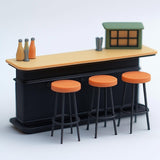 Product presentation view of Miniature Bar Counter Set 1.