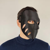 Additional product view of 3D Printed Black Horror Cosplay Mask.