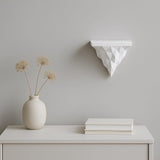3D Printed Geometric Iceberg Wall Shelf shown in the product image.