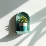 Additional product view of 3D Printed Meditation Altar Wall Shelf.