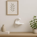 Product detail view of 3D Printed Wave Floating Wall Shelf.