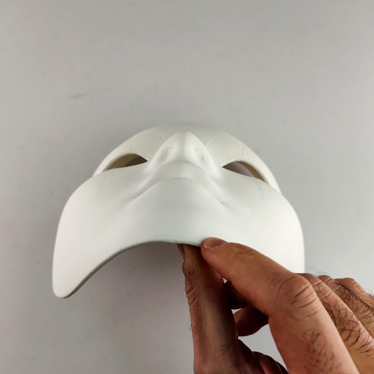 Additional product presentation of 3D Printed Onryo Ghost Mask.