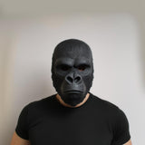 Product presentation view of 3D Printed Gorilla Mask.