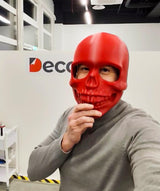 Additional product presentation of 3D Printed Skull Mask.