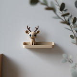 Alternate product view of 3D Printed Deer Antler Wall Shelf.