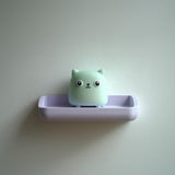 Product gallery view of 3D Printed Cube Cat Wall Shelf.