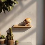 Alternate product view of 3D Printed Sun Critter Wall Shelf.